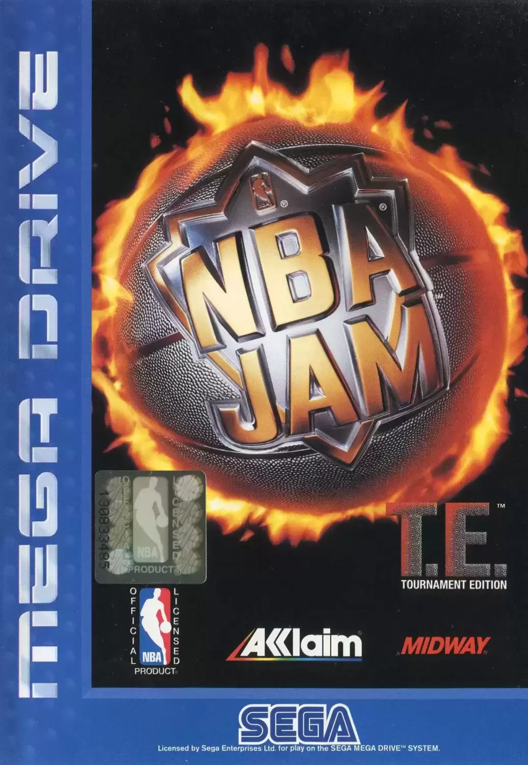 EUR - European Mega Drive Games - NBA Jam
