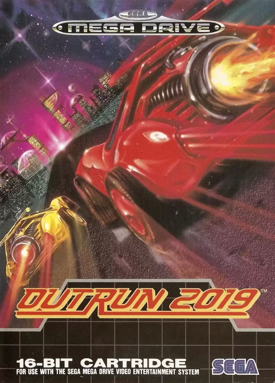 EUR - Jeux Mega Drive Européens - Outrun 2019