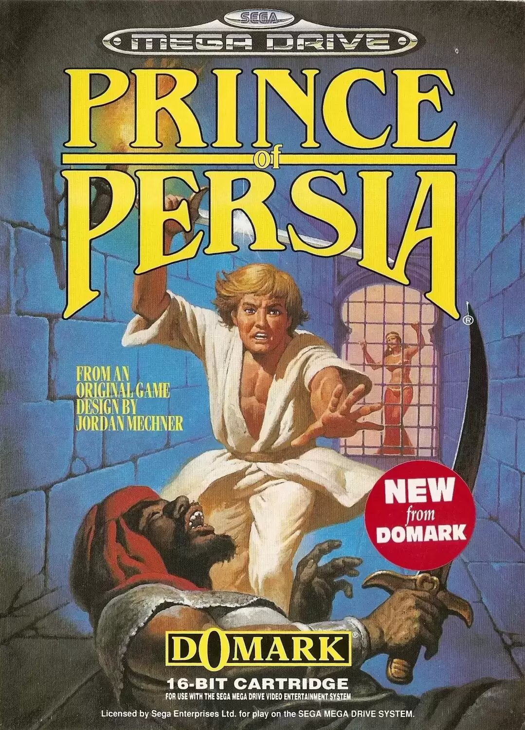 EUR - European Mega Drive Games - Prince of Persia