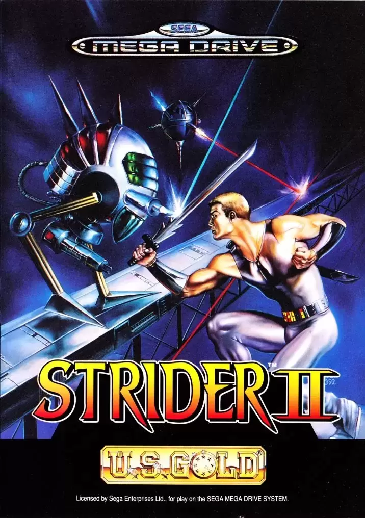 EUR - European Mega Drive Games - Strider II