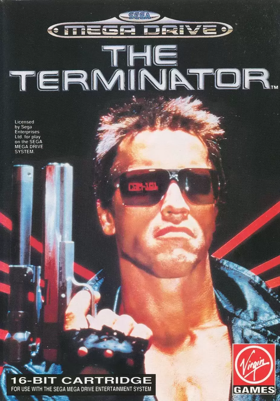 EUR - European Mega Drive Games - The Terminator