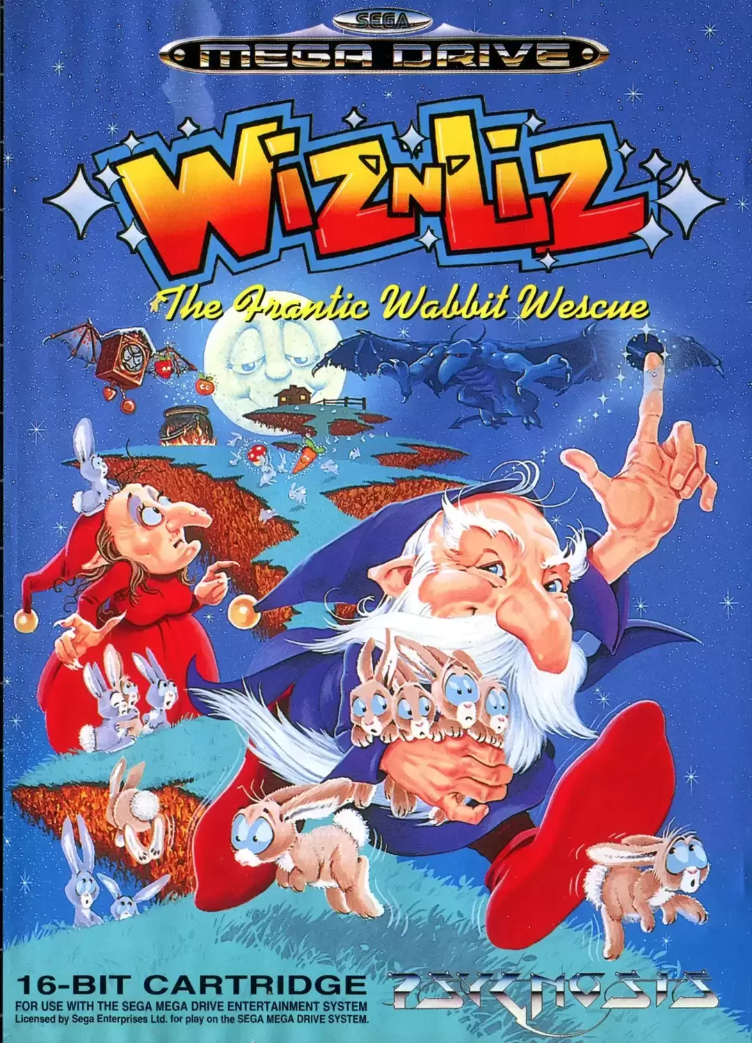 EUR - European Mega Drive Games - Wiznliz