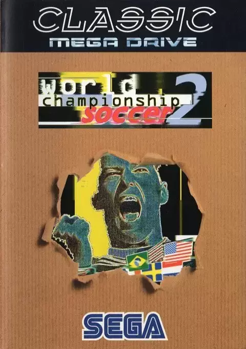 EUR - Jeux Mega Drive Européens - World Championship Soccer II