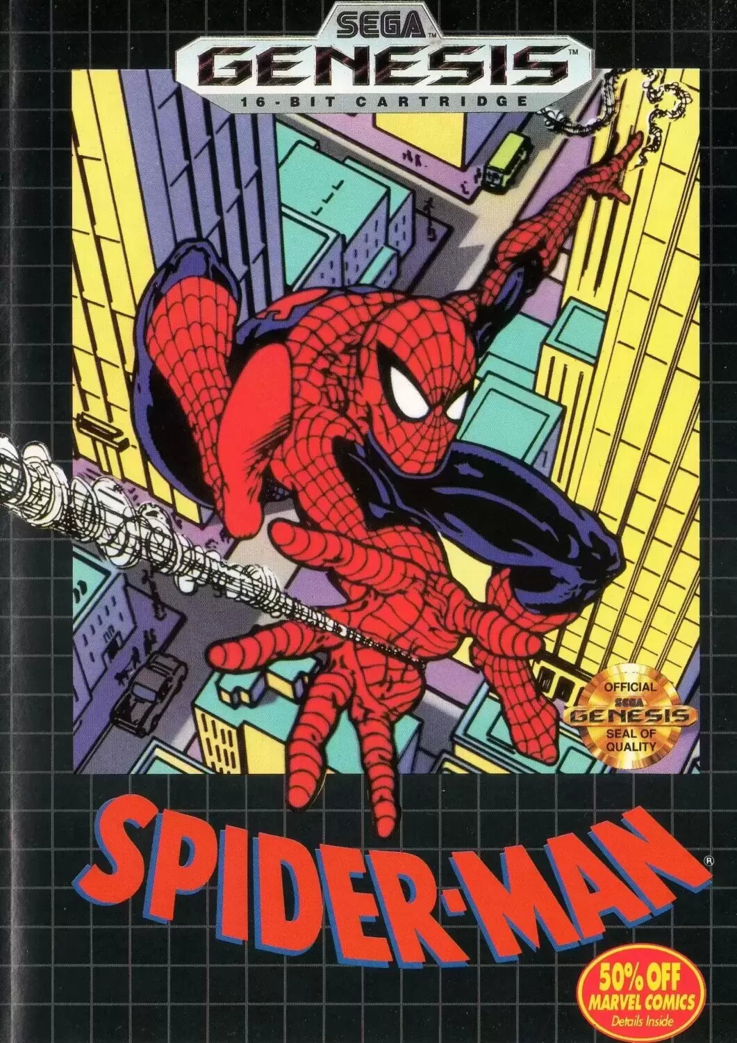 US - Sega Genesis Games - The Amazing Spider-Man vs The Kingpin