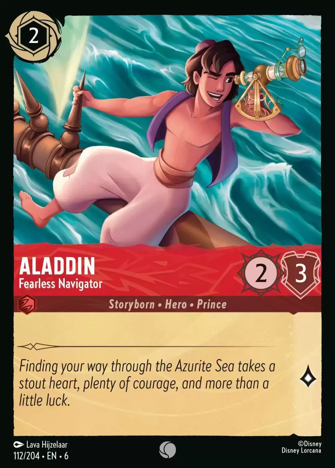 Azurite Sea - Aladdin - Fearless Navigator