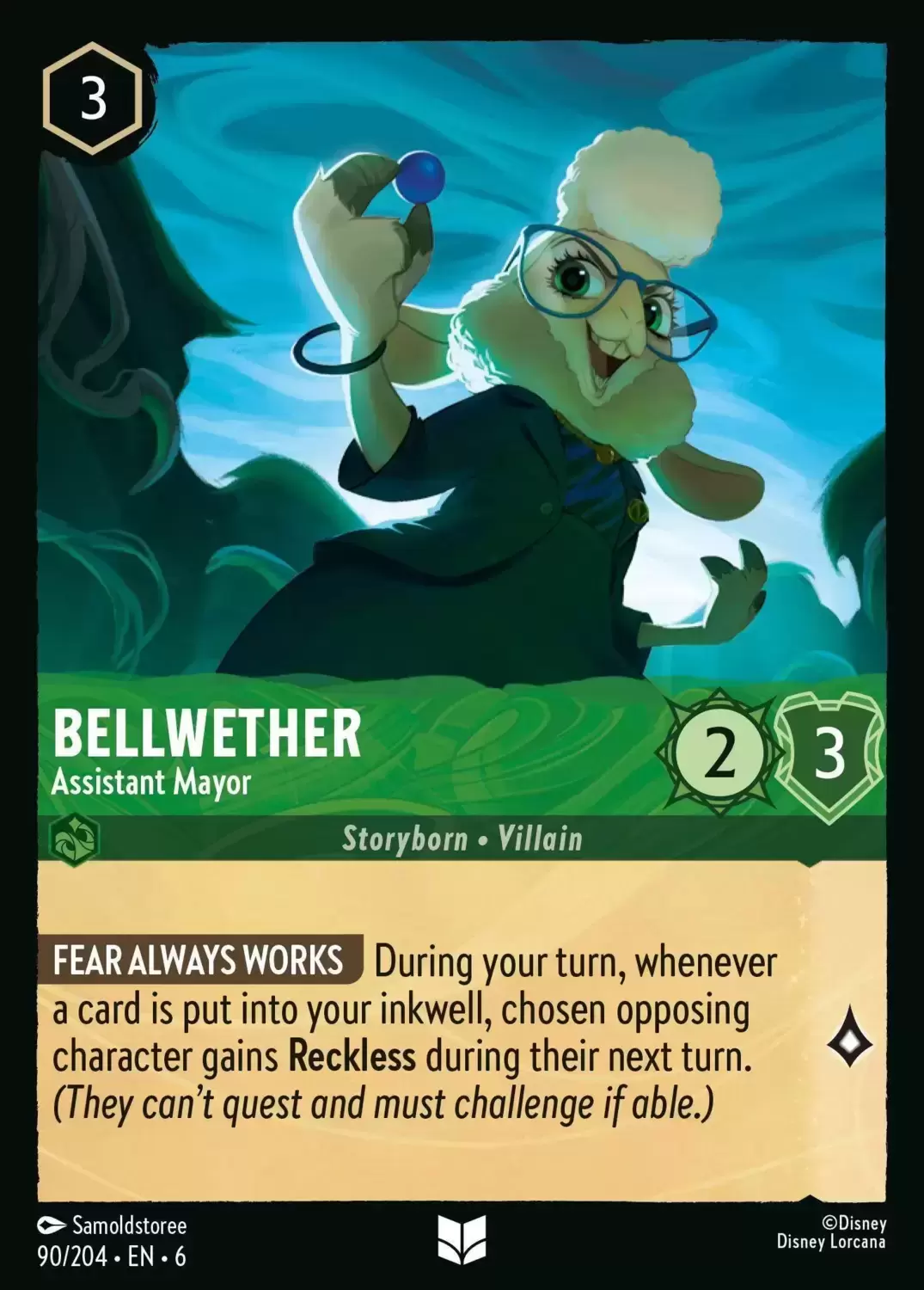 Azurite Sea - Bellwether - Assistant Mayor