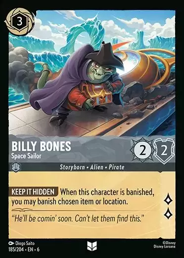 Azurite Sea - Billy Bones - Space Sailor
