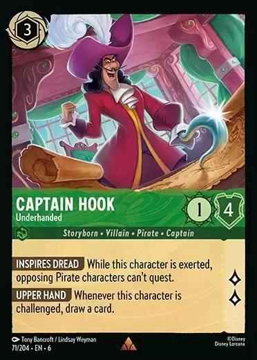 Azurite Sea - Captain Hook - Underhanded