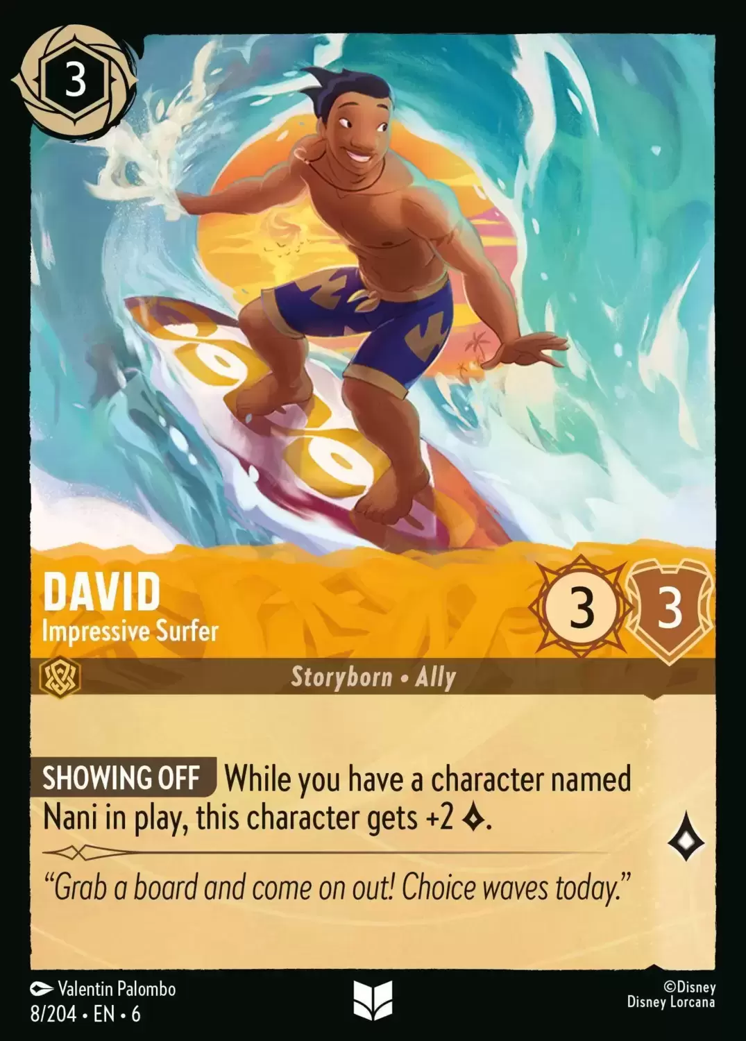 Azurite Sea - David - Impressive Surfer