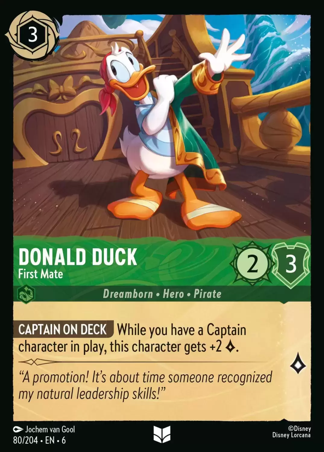 Azurite Sea - Donald Duck - First Mate