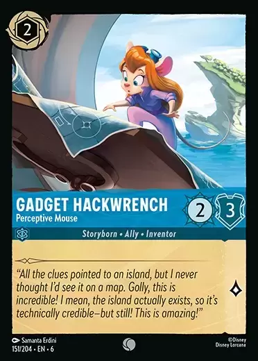 Azurite Sea - Gadget Hackwrench - Perceptive Mouse