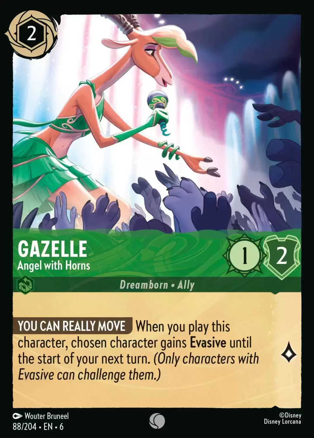 Azurite Sea - Gazelle - Angel with Horns