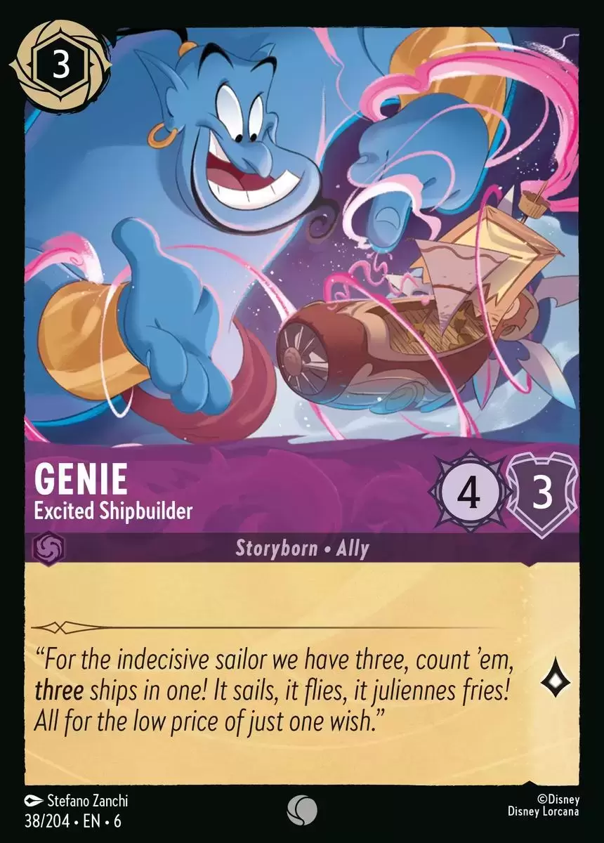 Azurite Sea - Genie - Excited Shipbuilder