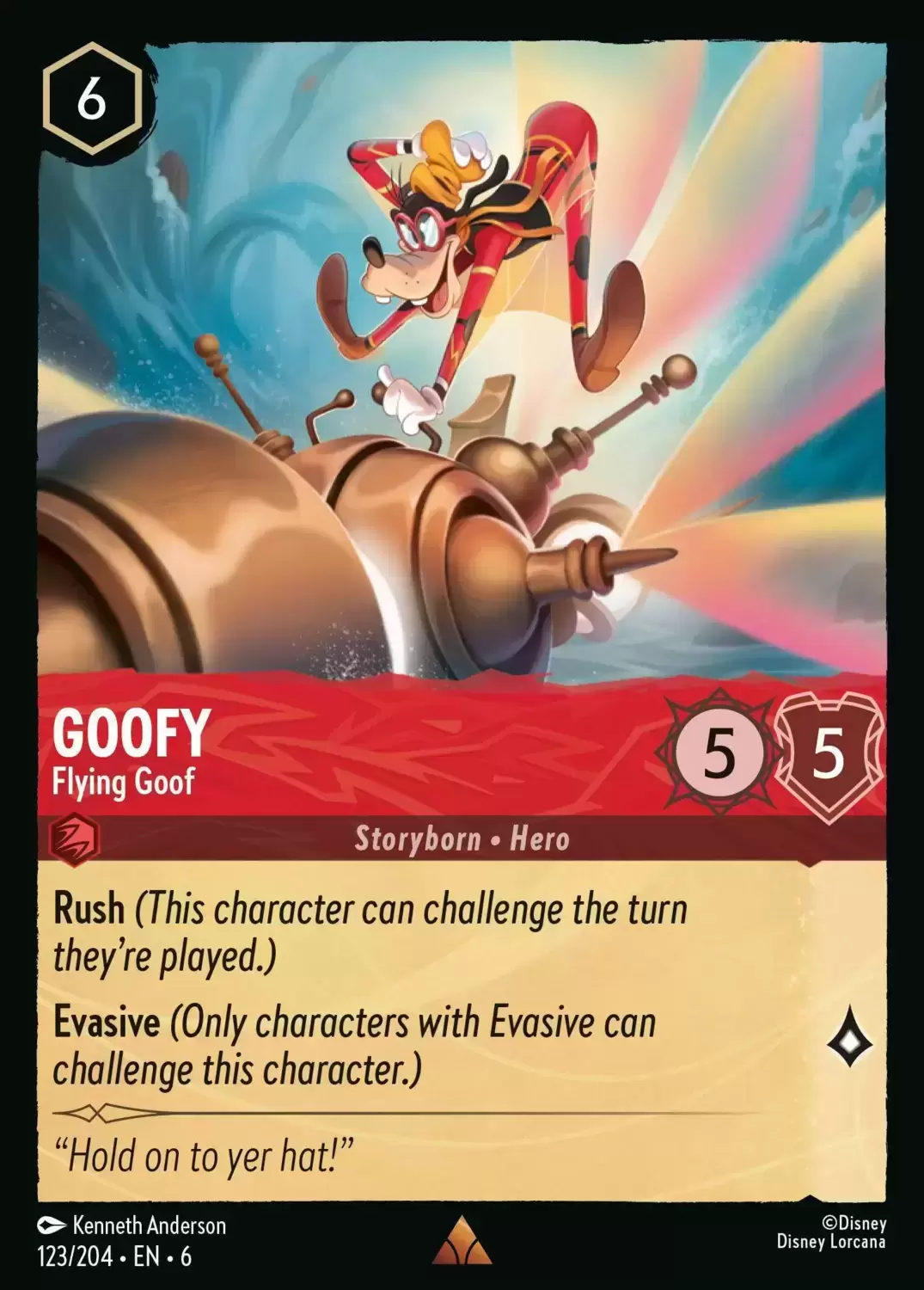 Azurite Sea - Goofy - Flying Goof