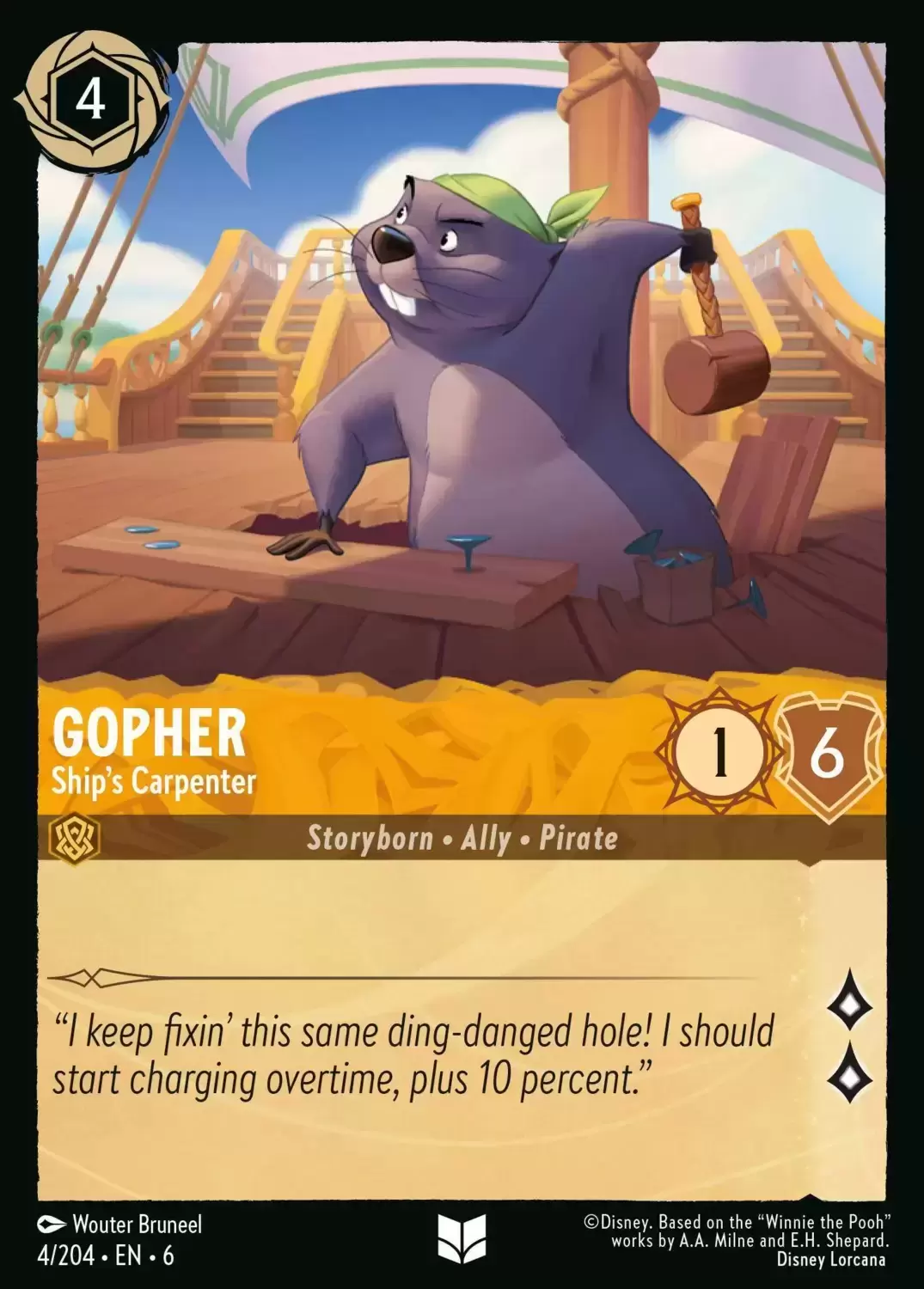 Azurite Sea - Gopher - Ship\'s Carpenter