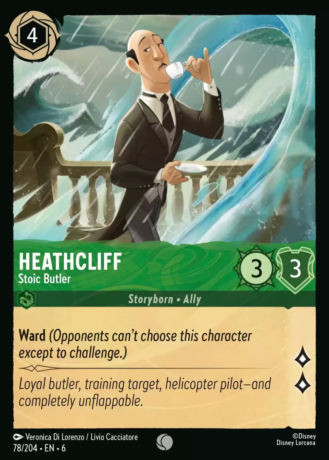 Azurite Sea - Heathcliff - Stoic Butler