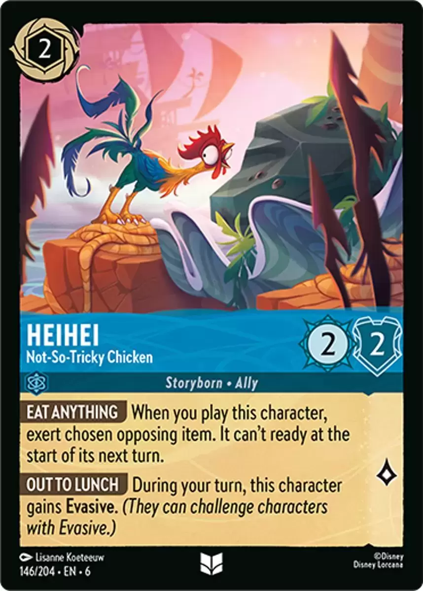 Azurite Sea - HeiHei - Not-so-Tricky Chicken