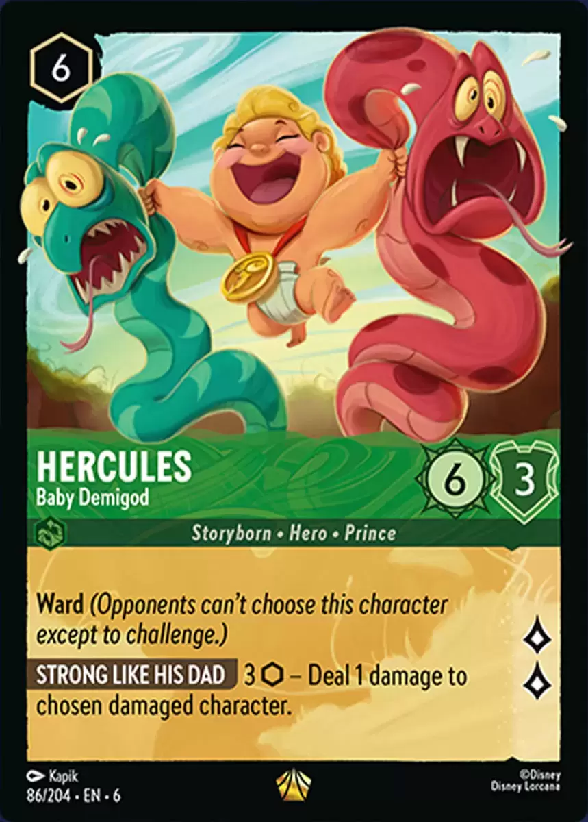 Azurite Sea - Hercules - Baby Demigod