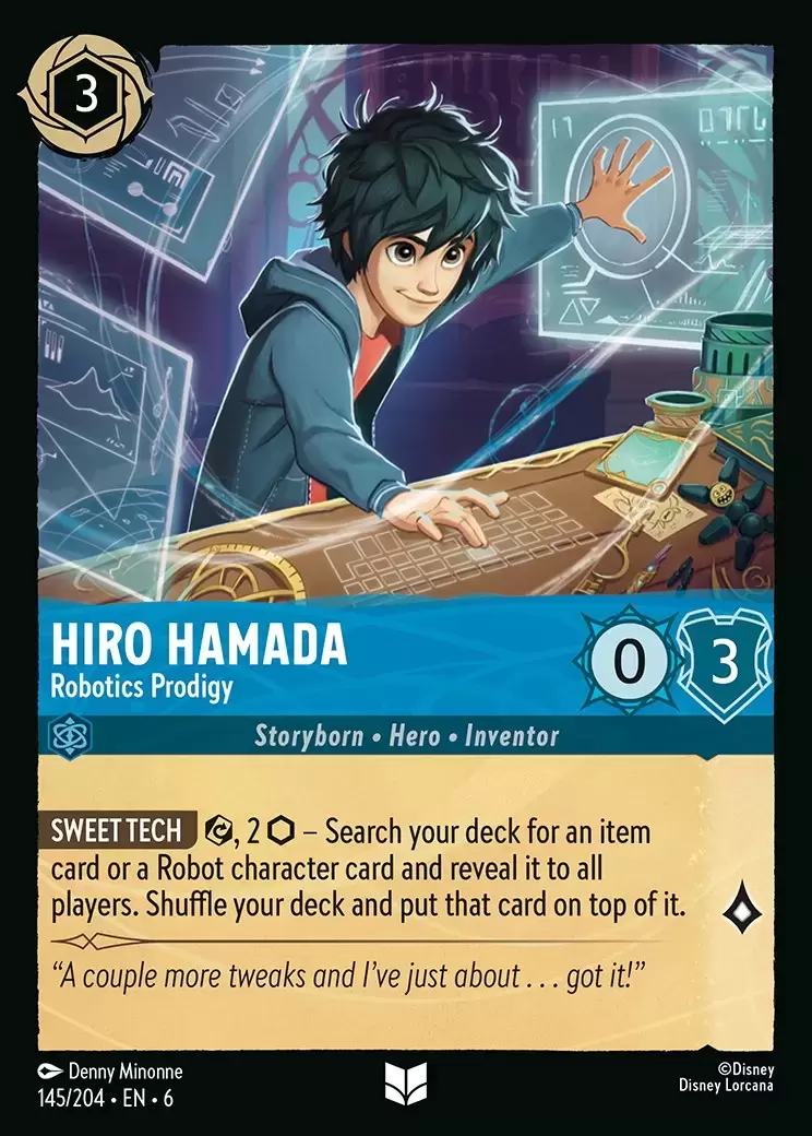 Azurite Sea - Hiro Hamada - Robotics Prodigy