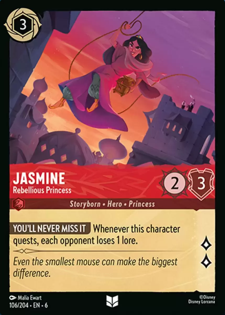 Azurite Sea - Jasmine - Rebellious Princess