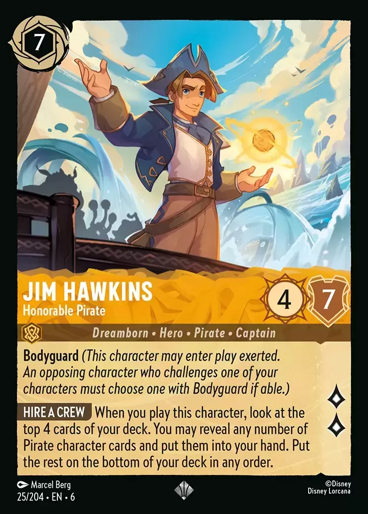Azurite Sea - Jim Hawkins - Honorable Pirate