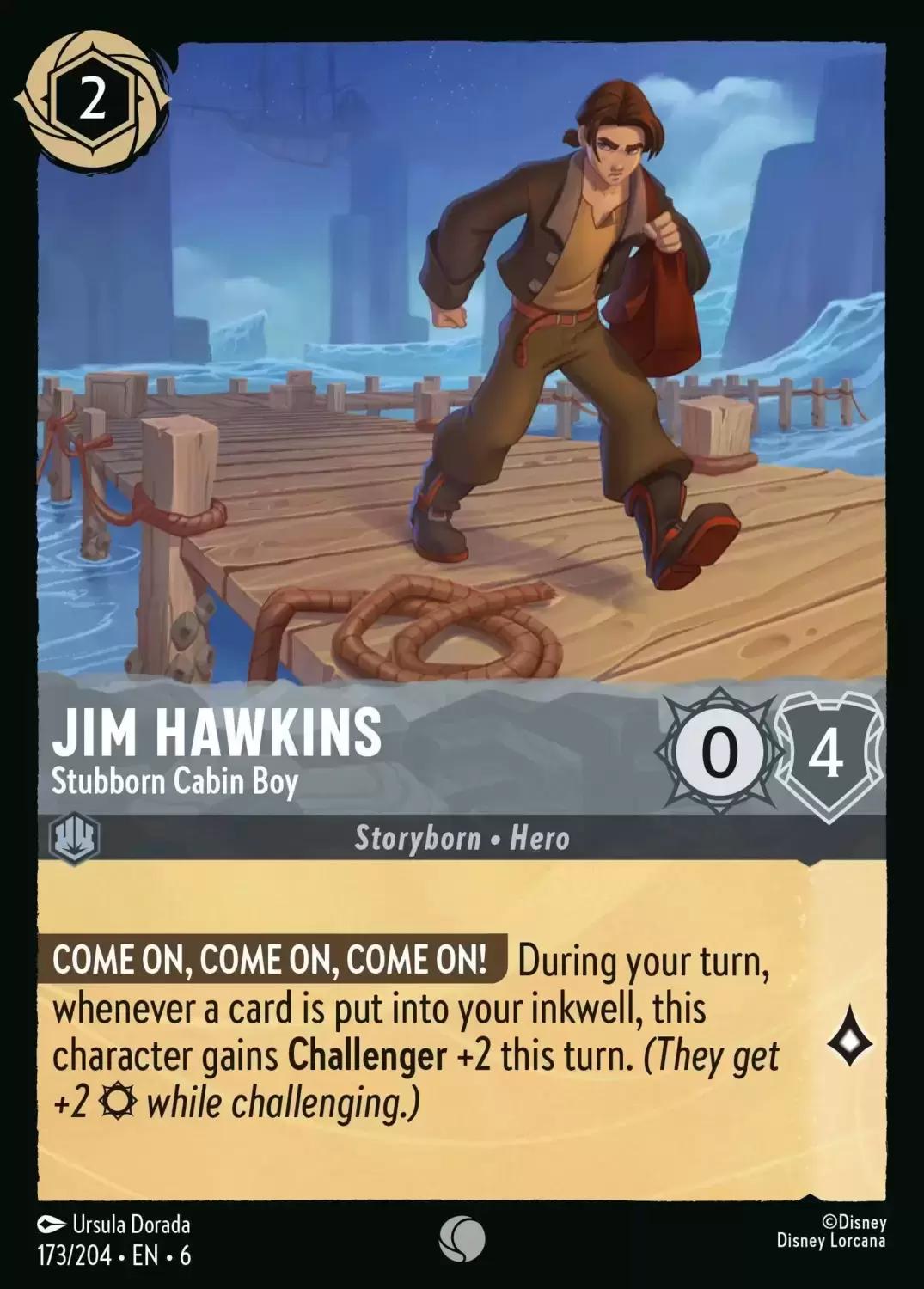 Azurite Sea - Jim Hawkins - Stubborn Cabin Boy