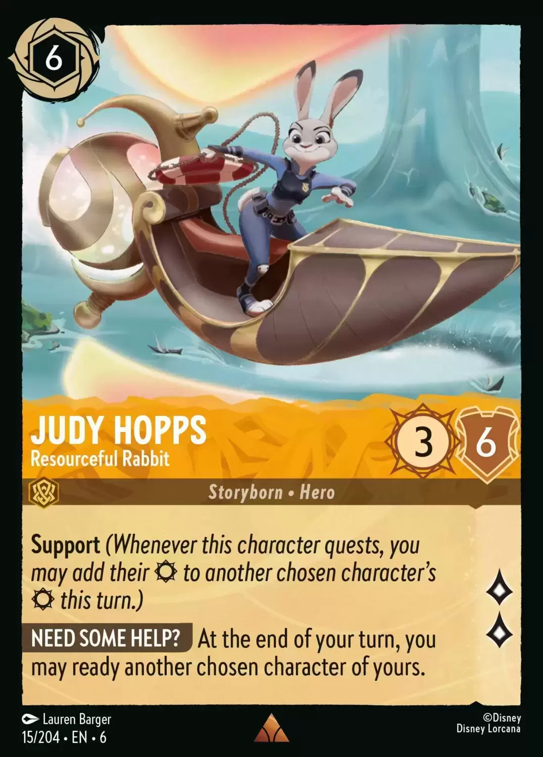 Azurite Sea - Judy Hopps - Resourceful Rabbit
