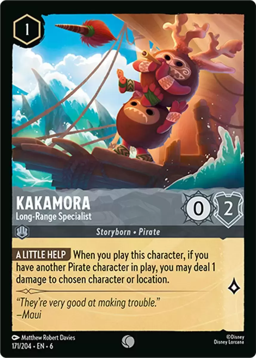 Azurite Sea - Kakamora - Long-Range Specialist