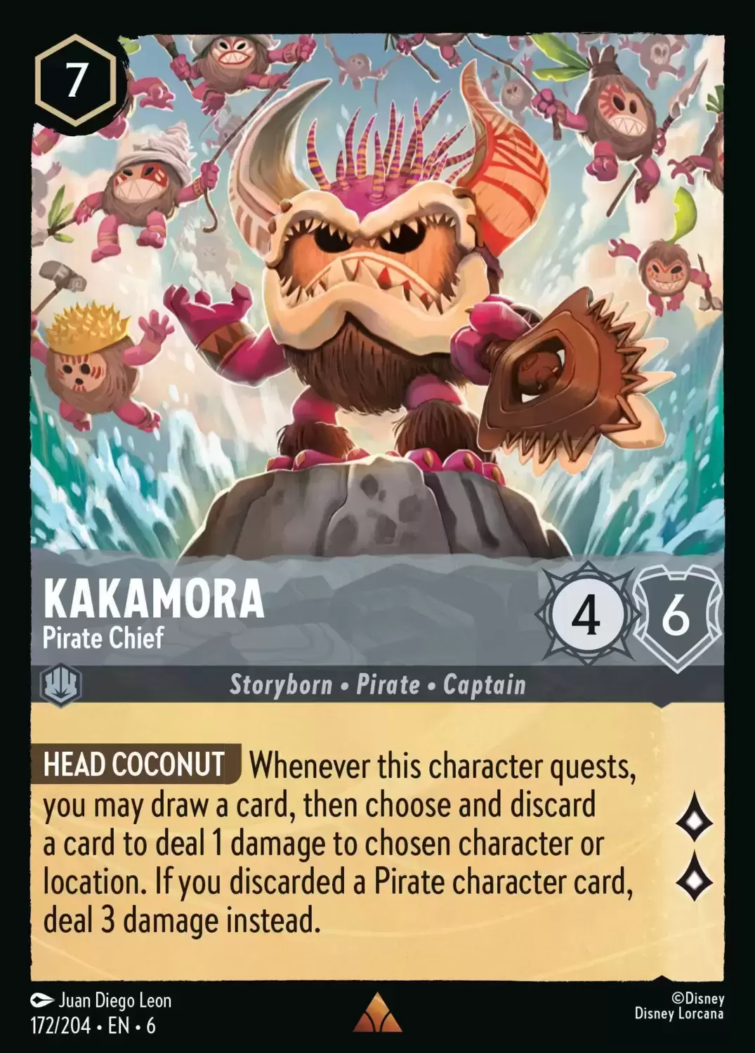 Azurite Sea - Kakamora - Pirate Chief