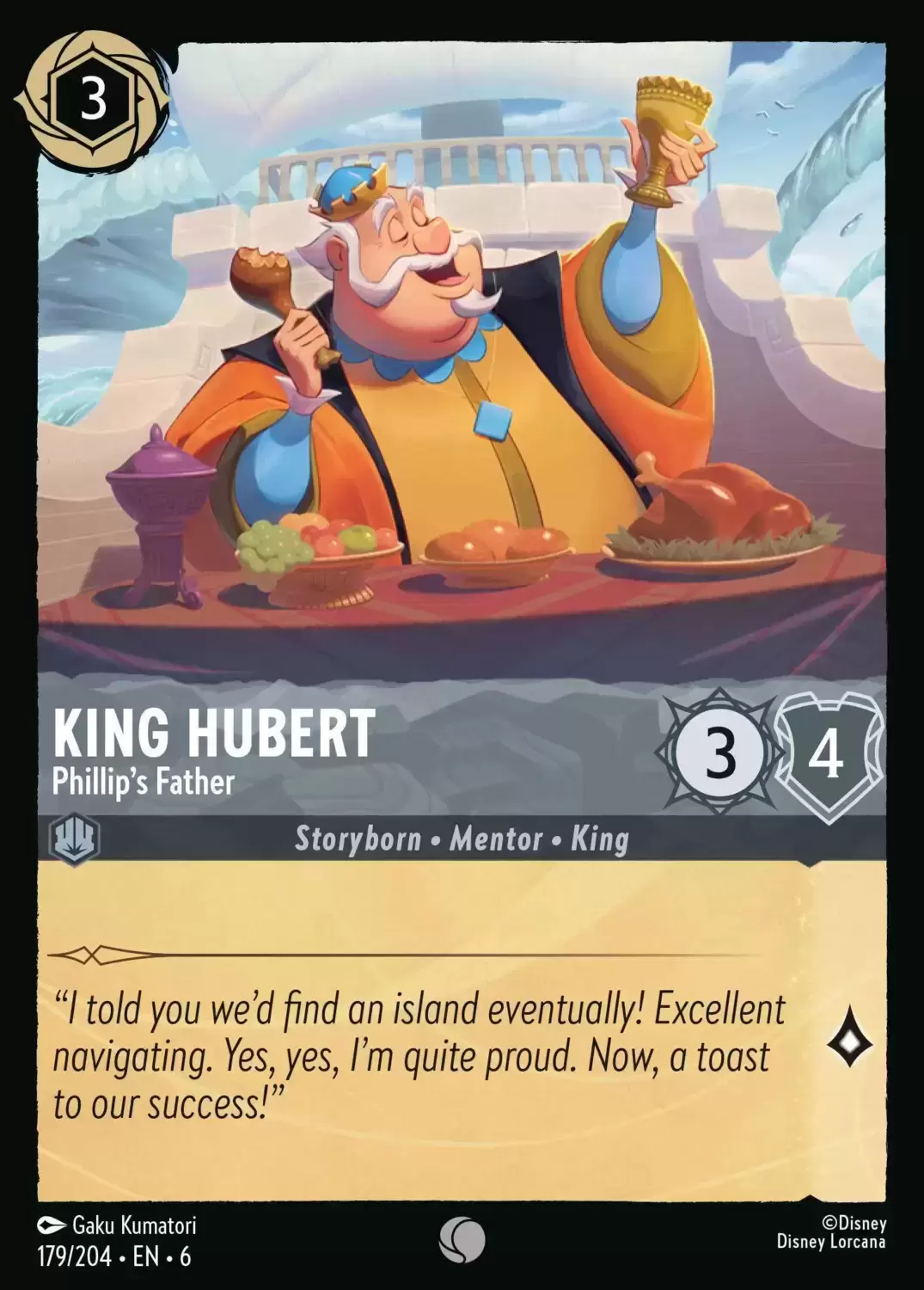 Azurite Sea - King Hubert - Phillip\'s Father