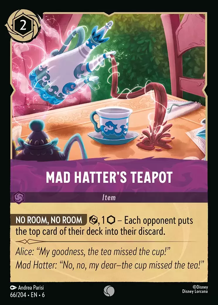Azurite Sea - Mad Hatter\'s Teapot