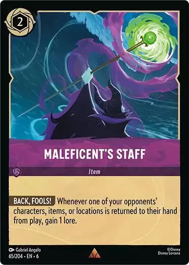 Azurite Sea - Maleficent\'s Staff