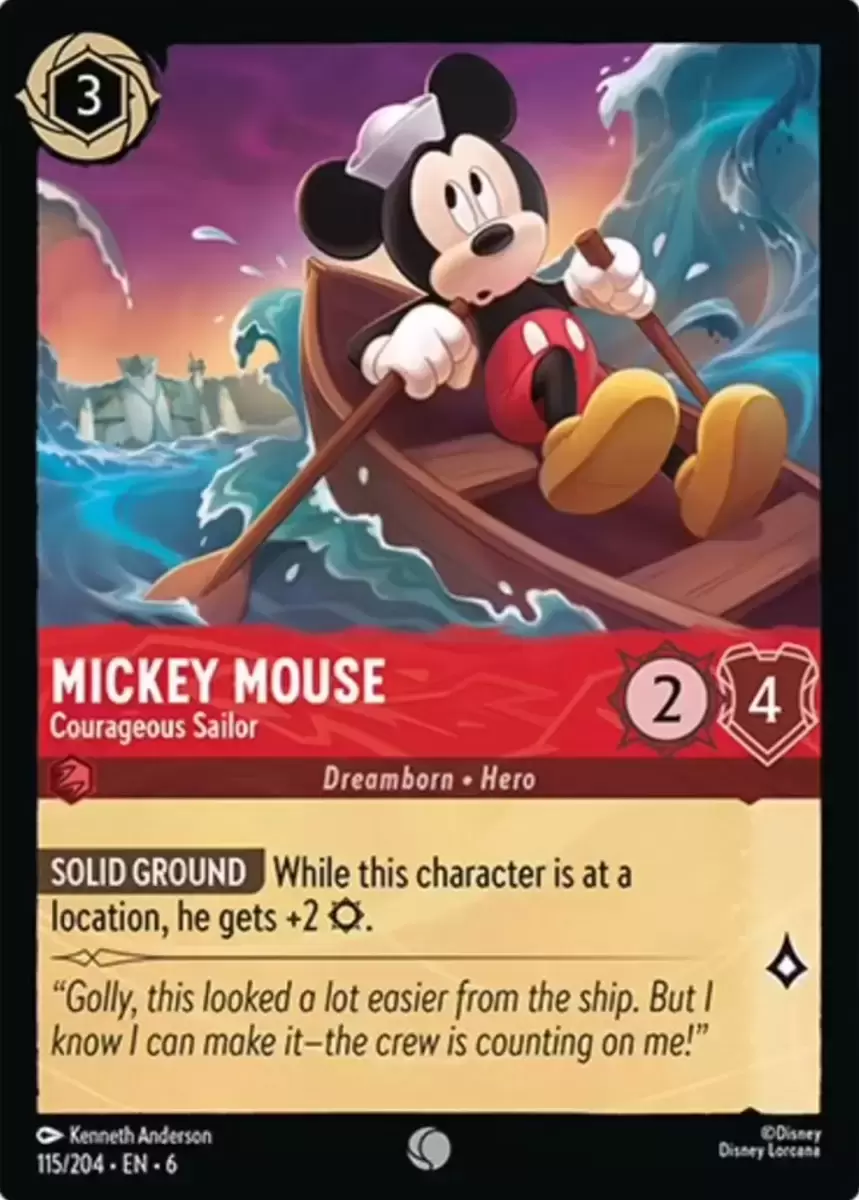 Azurite Sea - Mickey Mouse - Courageous Sailor