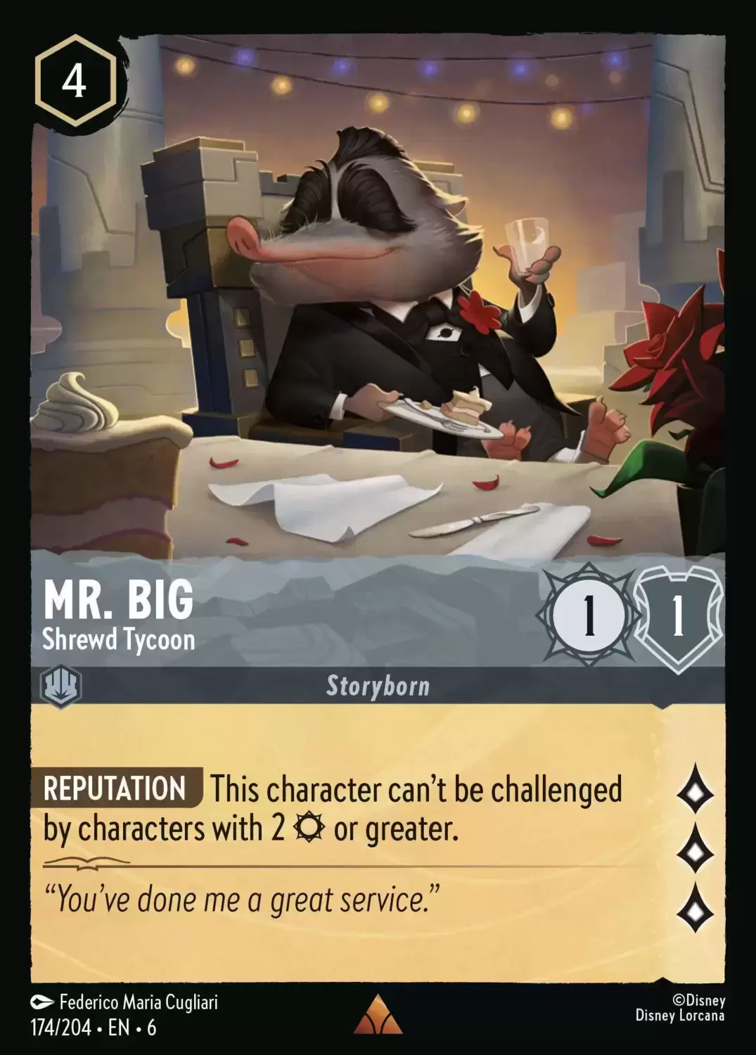 Azurite Sea - Mr. Big - Shrewd Tycoon