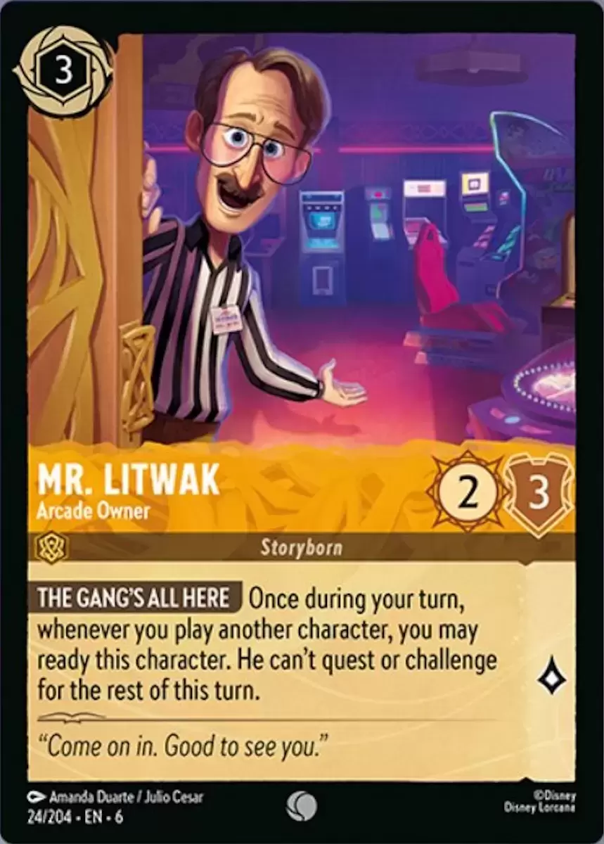 Azurite Sea - Mr. Litwak - Arcade Owner