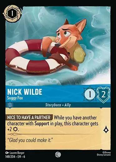 Azurite Sea - Nick Wilde - Soggy Fox