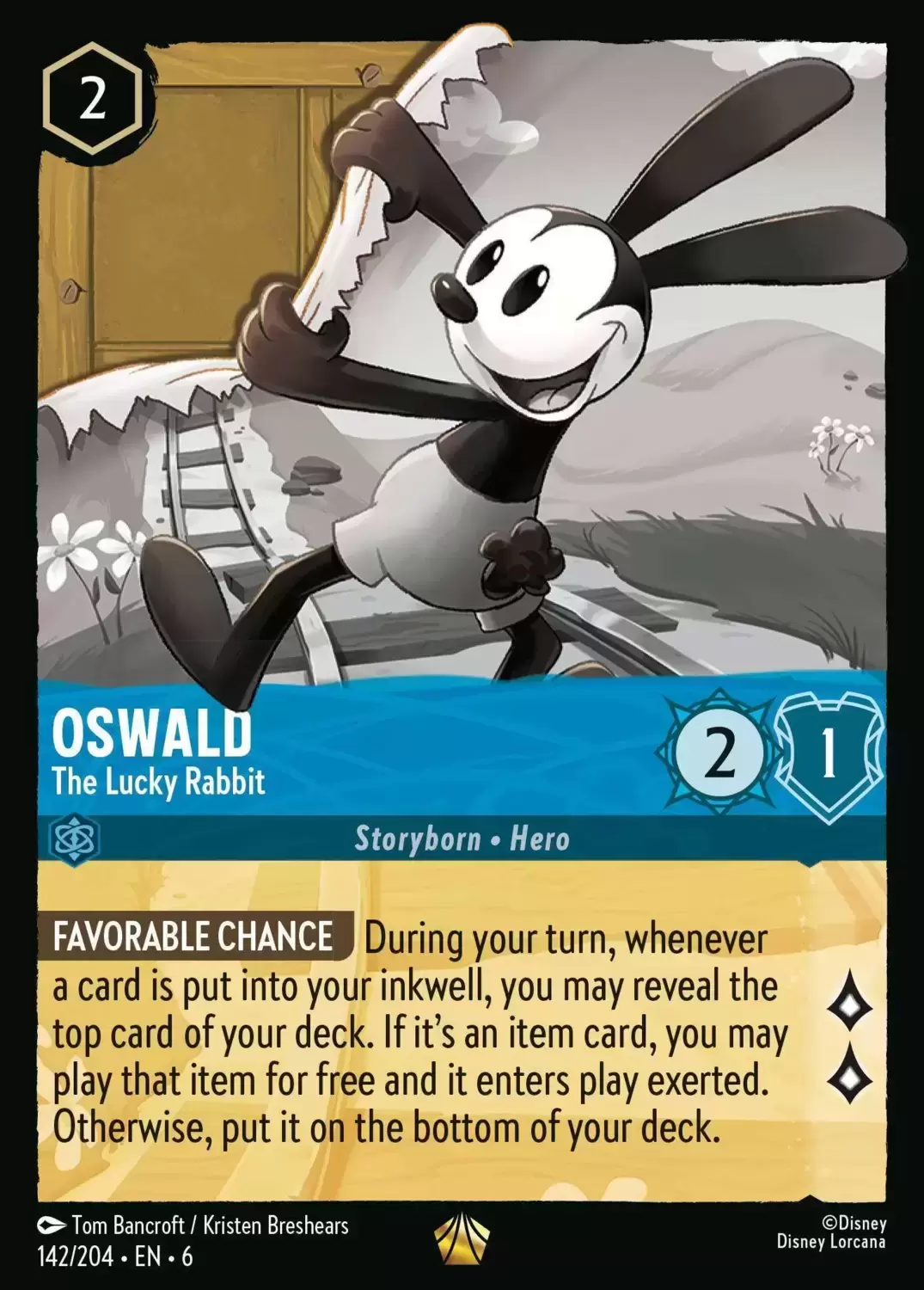 Azurite Sea - Oswald - The Lucky Rabbit