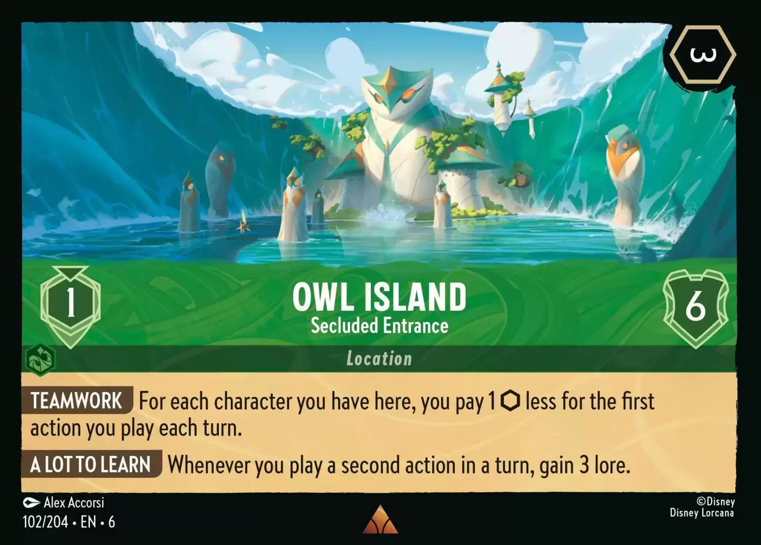 Azurite Sea - Owl Island