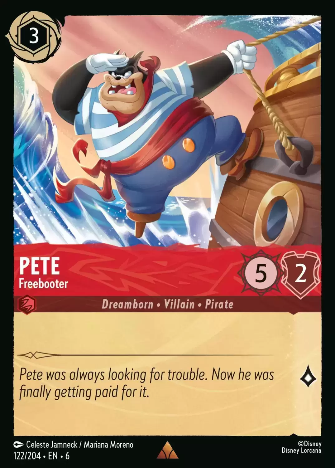 Azurite Sea - Pete - Freebooter