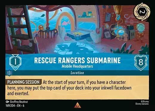 Azurite Sea - Rescue Rangers Submarine