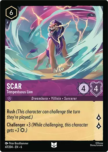 Azurite Sea - Scar - Tempestuous Lion