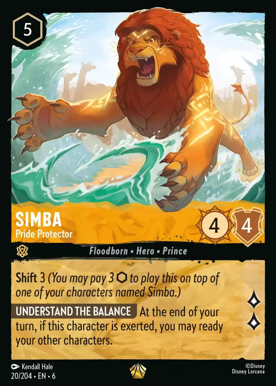Azurite Sea - Simba - Pride Protector