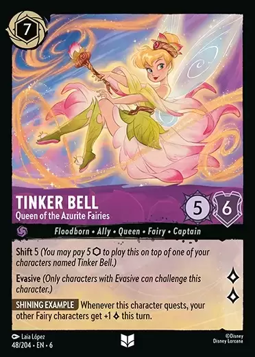 Azurite Sea - Tinker Bell - Queen of the Azurite Fairies