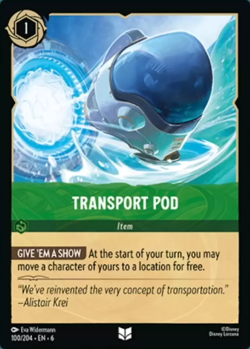 Azurite Sea - Transport Pod