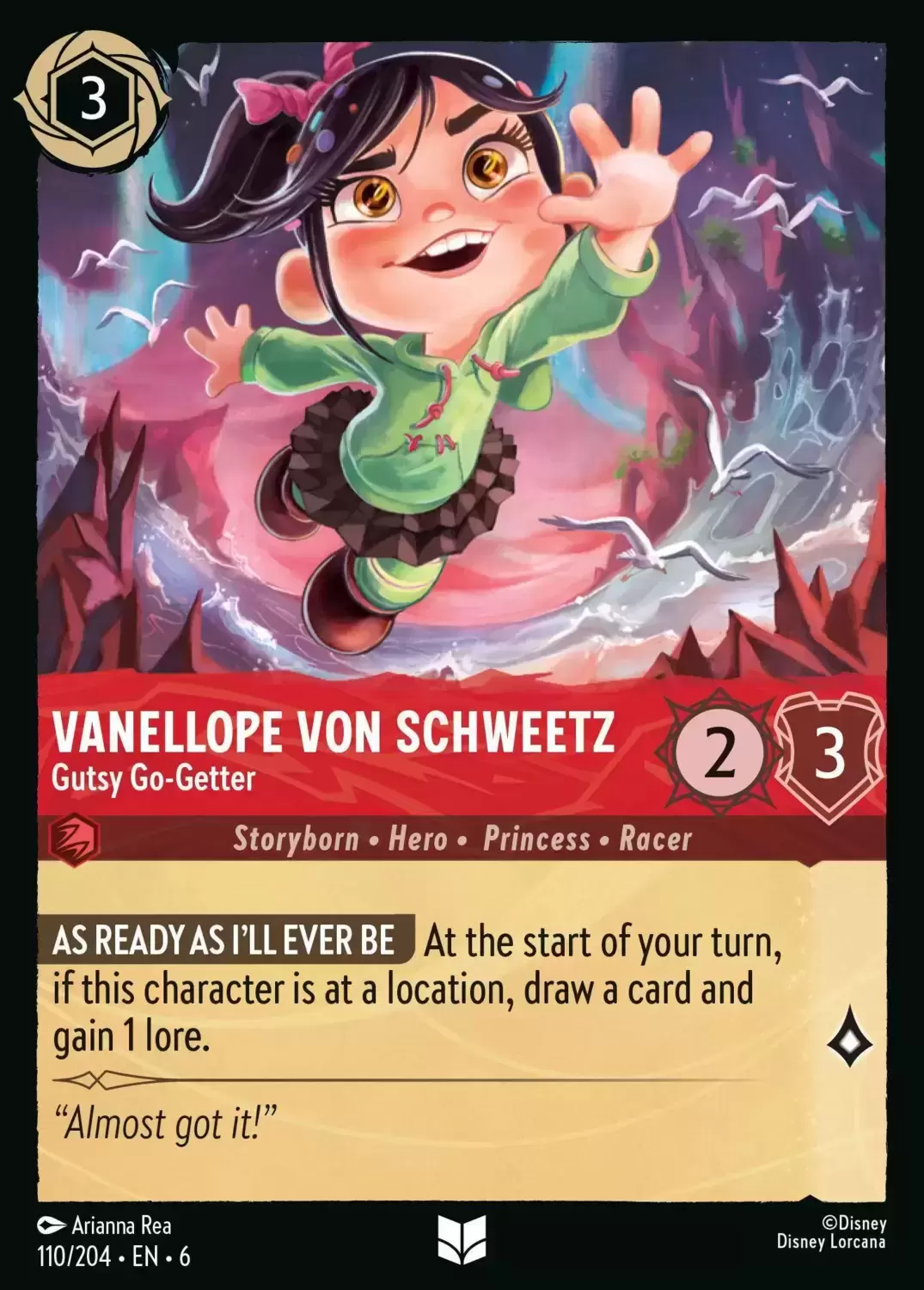 Azurite Sea - Vanellope Von Schweetz - Gutsy Go-Getter