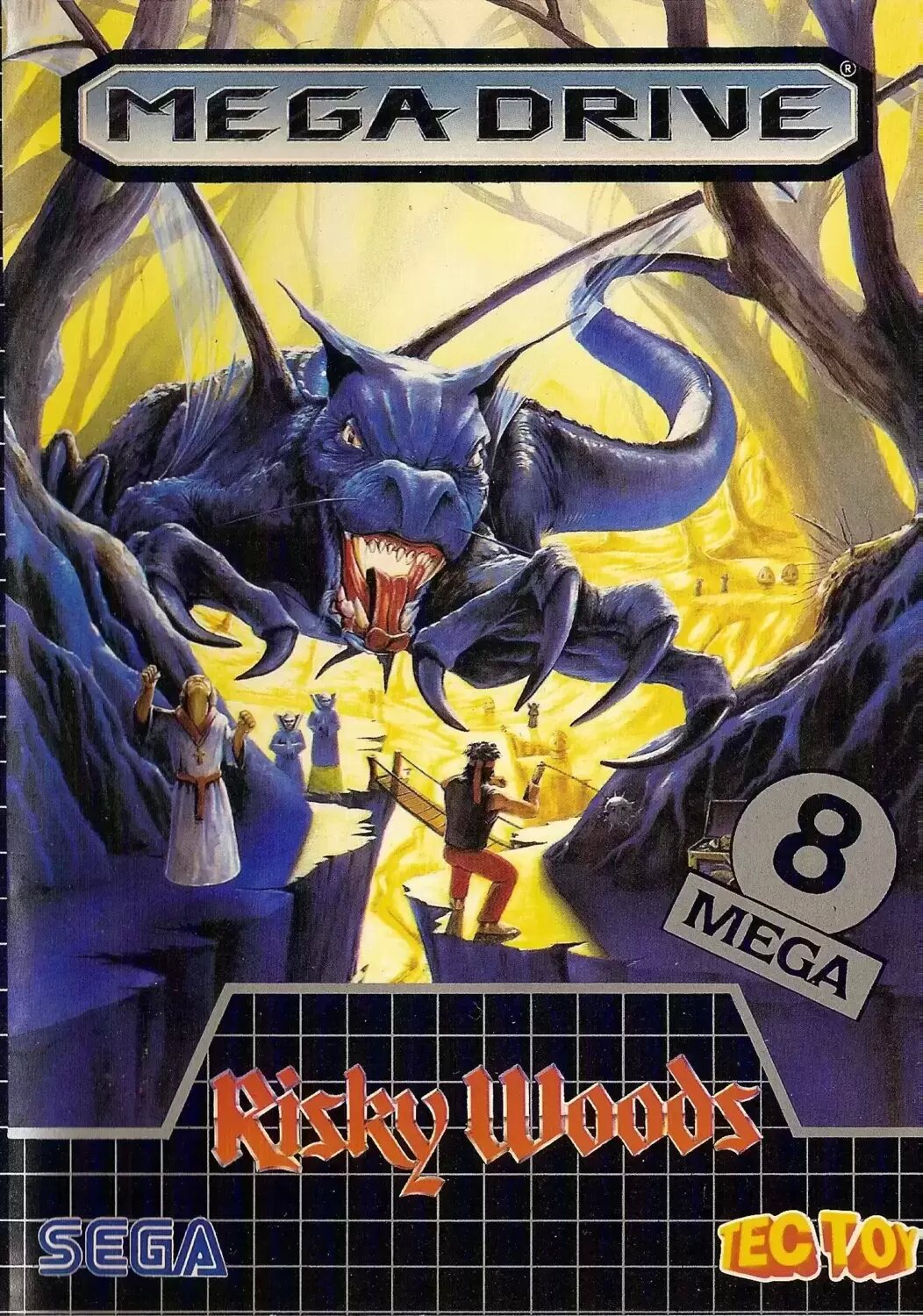BRA - Jeux Mega Drive Brésiliens - Risky Woods