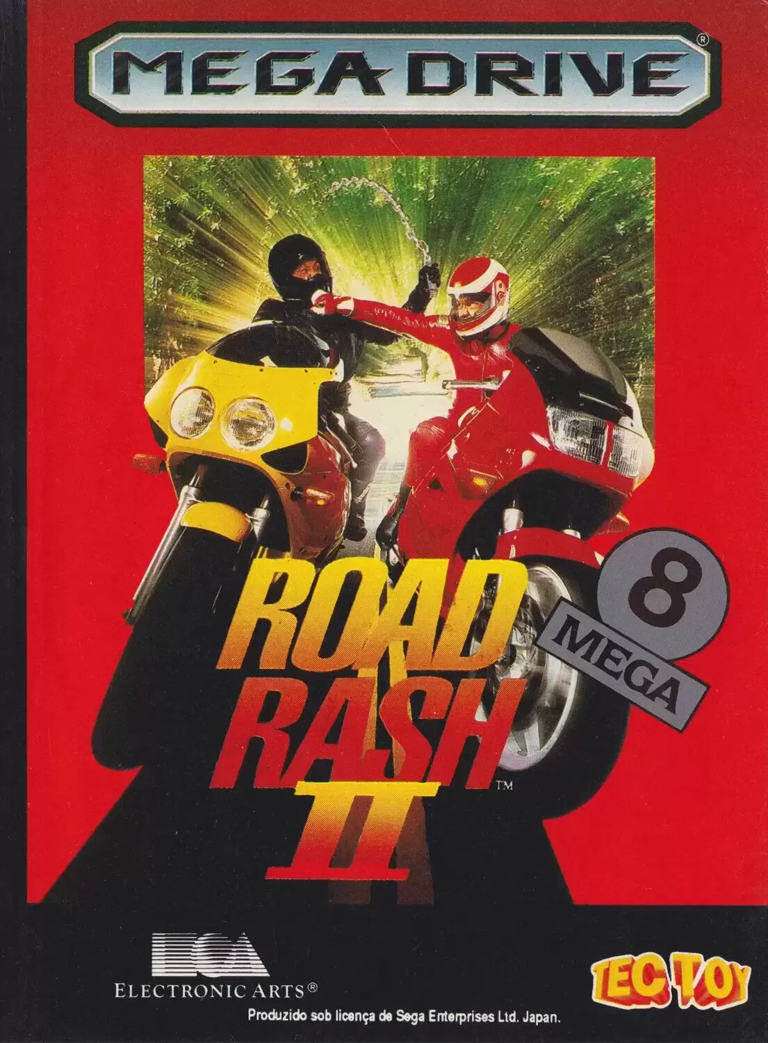 BRA - Brazilian Mega Drive Games - Road Rash 2