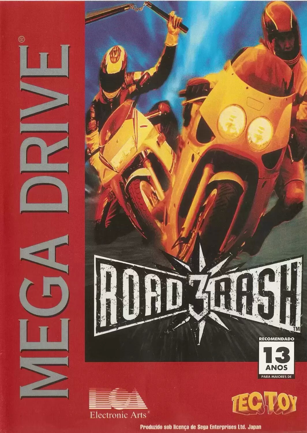 BRA - Jeux Mega Drive Brésiliens - Road Rash 3 : Tour de Force