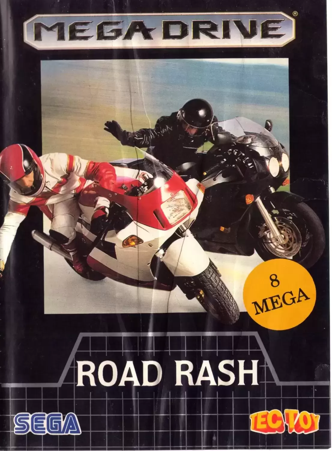 BRA - Jeux Mega Drive Brésiliens - Road Rash