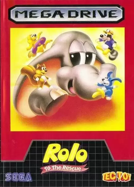 BRA - Jeux Mega Drive Brésiliens - Rolo to the Rescue